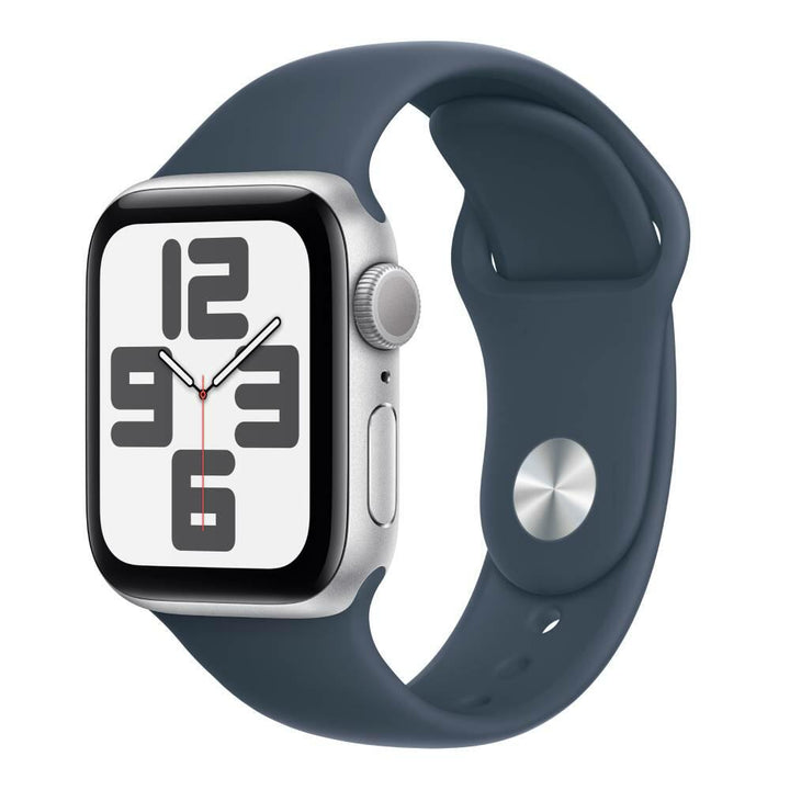Apple Watch SE | GPS | 44mm | Caja Aluminio Plata | Correa deportiva Azul | M/L - MREE3QL/A