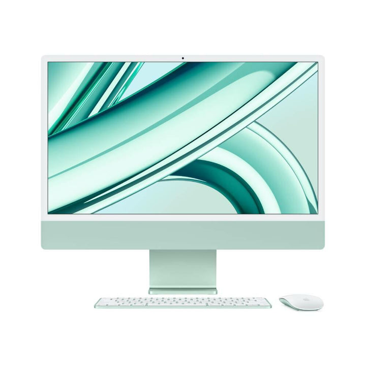 Apple iMac 24" 4,5K Chip M3 | 8GB RAM | 256GB SSD | CPU 8 núcleos | GPU 8 núcleos | Verde - MQRA3Y/A