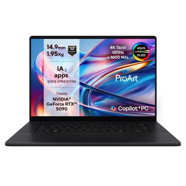 Asus ProArt P16 OLED H7606WW-SE020W - 16" - Ryzen AI 9 HX 370 - 64GB - 2TB SSD - GeForce RTX 5080 - Windows 11 - Táctil