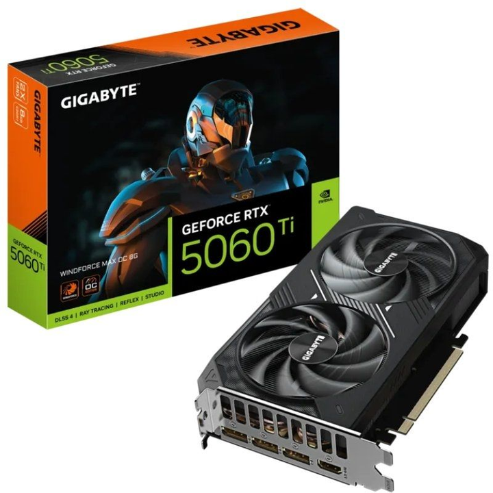 Gigabyte GeForce RTX 5060 Ti WindForce MAX OC 16GB GDDR7