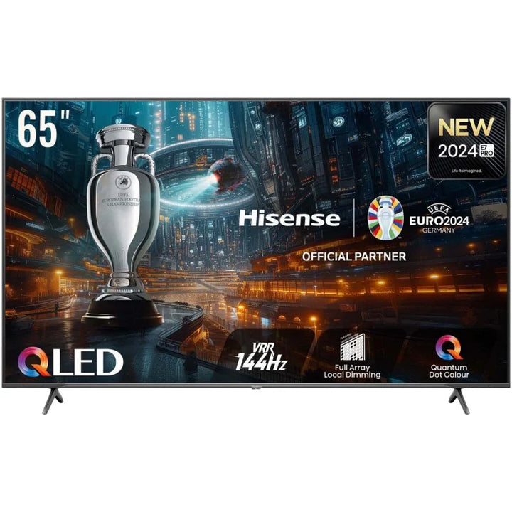 Hisense 65E7NQ PRO 65" QLED UltraHD 4K Gaming TV AMD Freesync Premium Pro