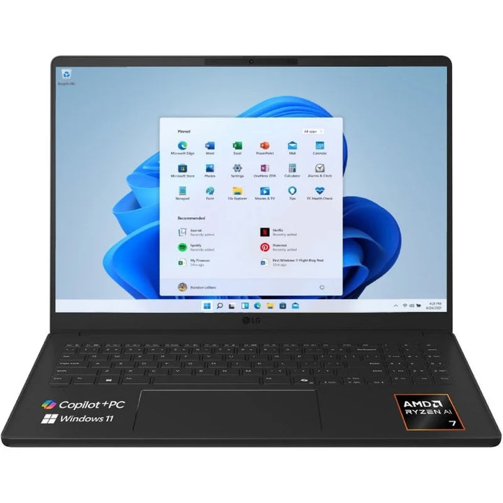 LG Gram 16U55U-G.AU75BN - 16" - Ryzen AI 7-445 - 16GB - 512GB SSD - W11