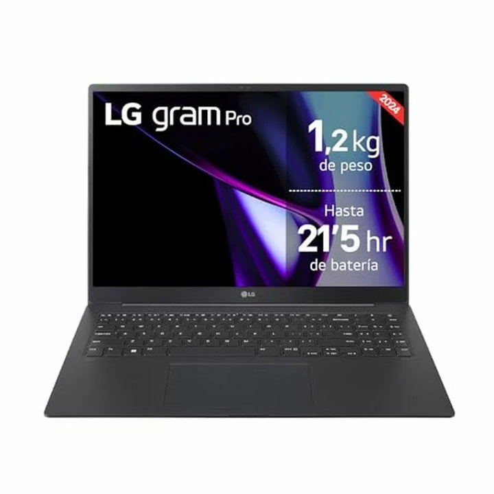 LG Gram 16Z90T-G.AD8BB - 16" - Intel Core Ultra 7-255H - 32GB - 2TB SSD - W11