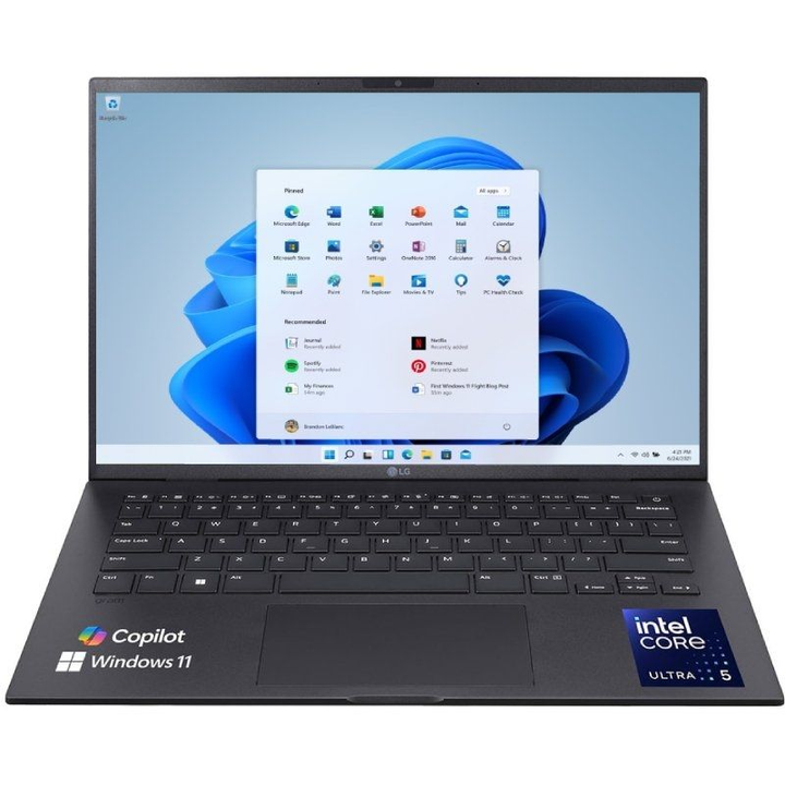 LG Gram 14Z90S-V.AP75B - 14" - Intel Core Ultra 7-155H - 16GB - 512GB SSD - W11 Pro