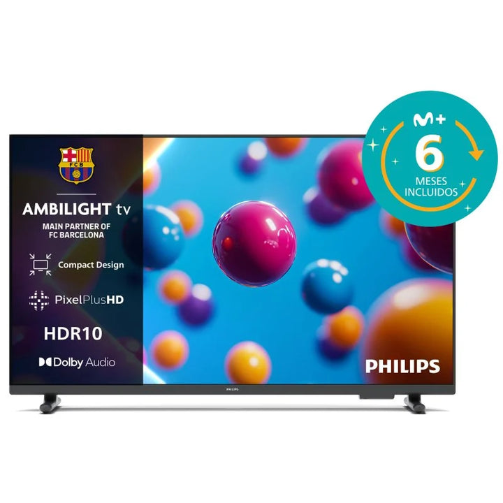 Philips Ambilight 32PFS6900 32" Smart Tv FullHD Dolby Audio HDR10 Titan