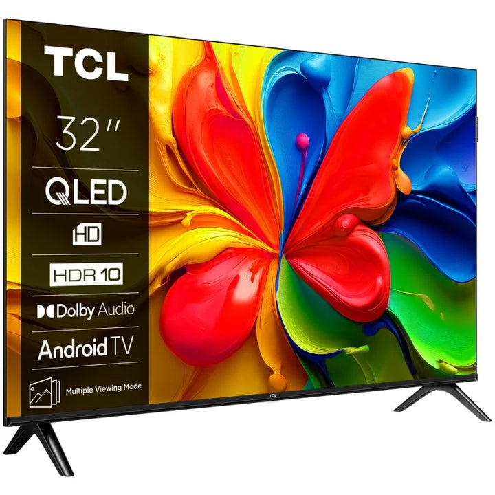 TCL QLED 32S4K 32" Smart Tv Google TV HDR10 Dolby Audio WiFi Bluetooth VA Sin Bisel