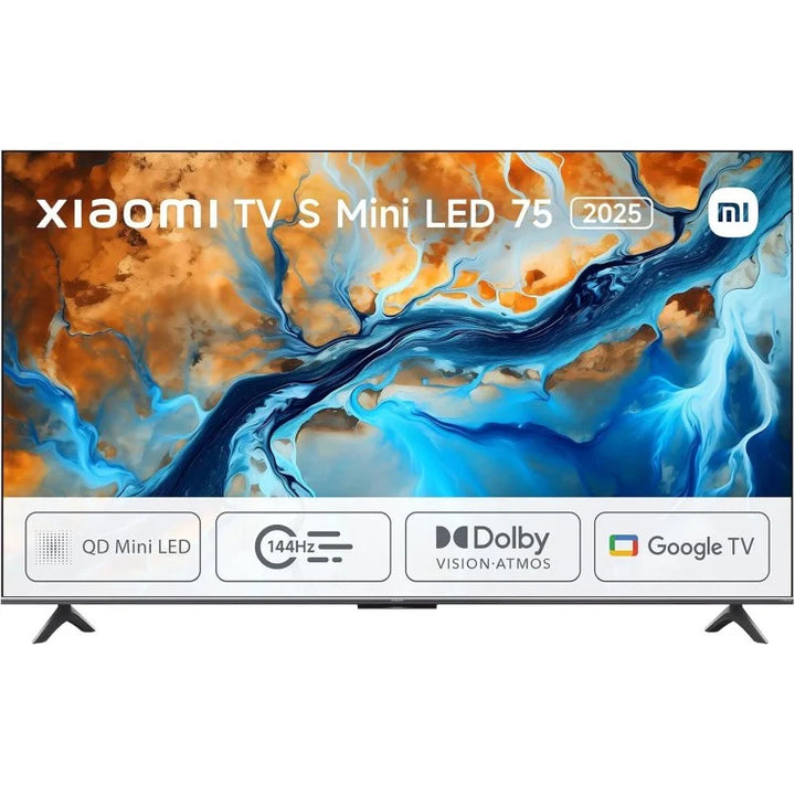 Xiaomi S 2025 75" Smart TV - QD Mini LED UltraHD 4K Google TV