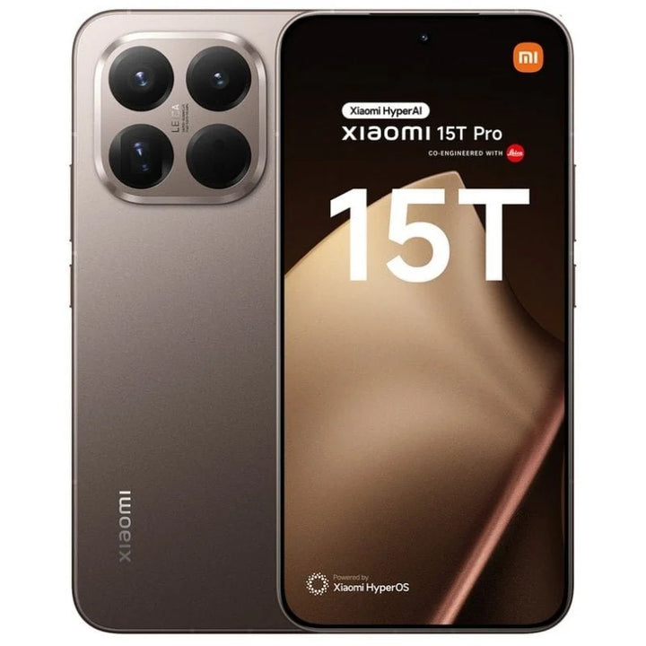 Xiaomi 15T Pro Mocha Gold - 512GB - 12GB AMOLED 5G Dual SIM Cámara Leica 50MP