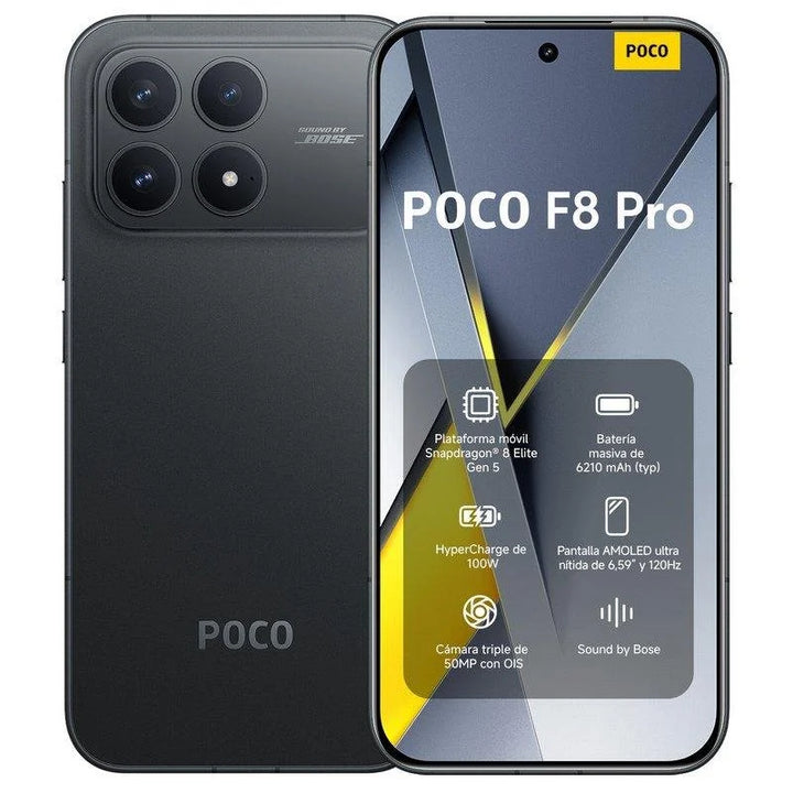 Xiaomi POCO F8 Pro Negro - 256GB - 12GB - 5G