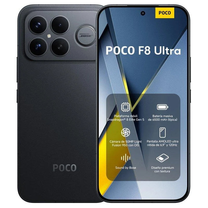 Xiaomi POCO F8 Ultra Negro - 512GB - 16GB - 5G