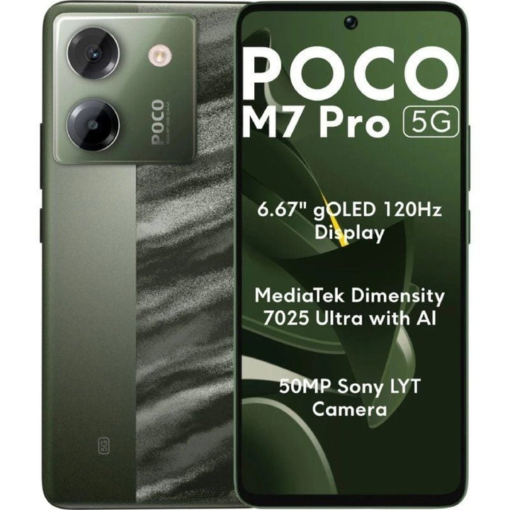 Xiaomi POCO M7 Pro Verde - 512GB - 12GB - 5G