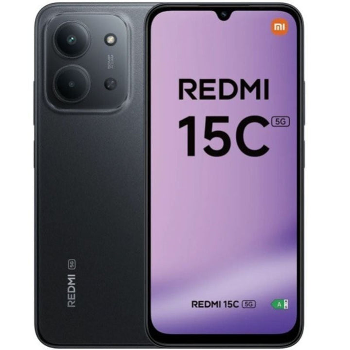 Xiaomi Redmi 15C 5G Negro - 128GB - 4GB Carga Rápida 33W