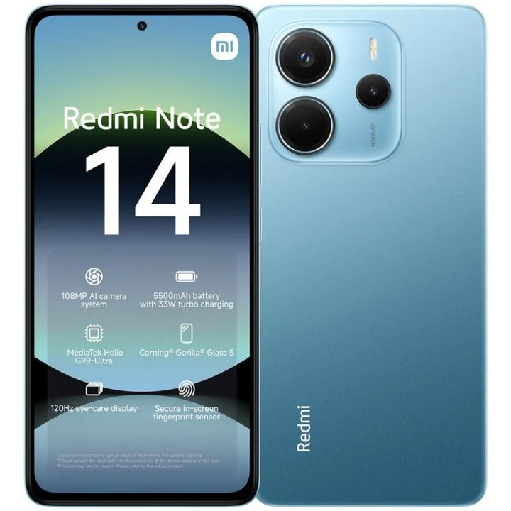 Xiaomi Redmi Note 14 4G Azul - 128GB - 6GB