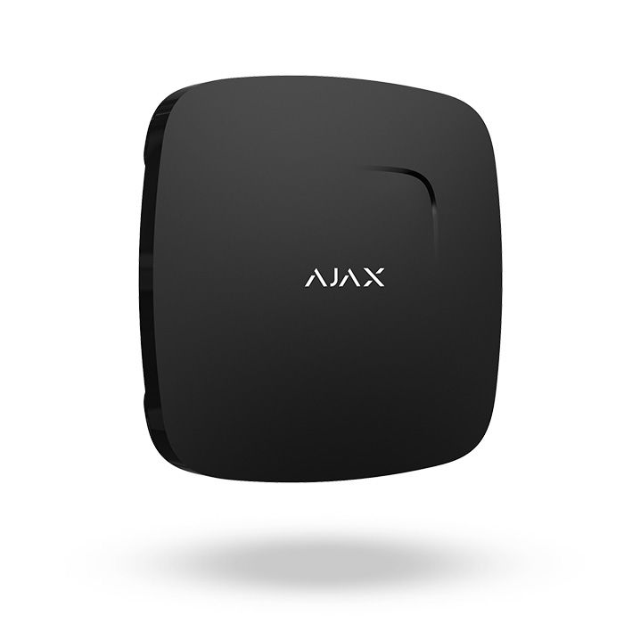 Detector de humos e Incendios Ajax FIREPROTECT Negro
