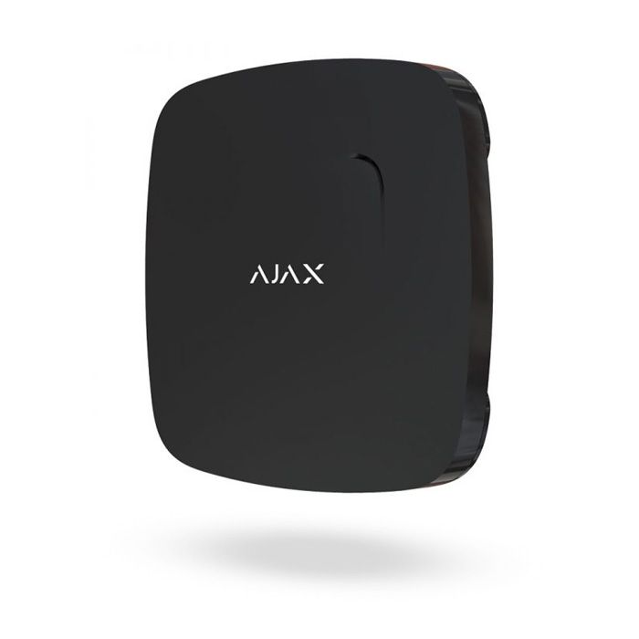 Detector monoxido carbono y humos Ajax FIREPROTECT PLUS Negro
