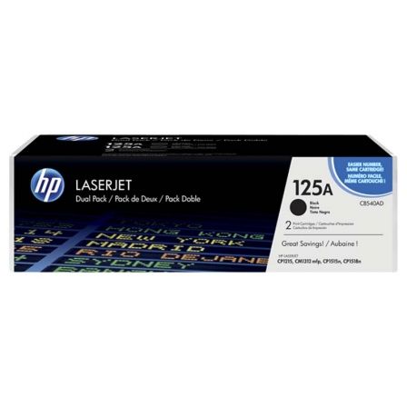 Toner Hp Negro 125A X2200 (2 Unidades) Original