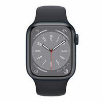 Apple Watch Series 8 GPS 41mm Caja Aluminio Medianoche Correa deportiva Negra - MNP53TY/A - CSYSTEM REINOSA