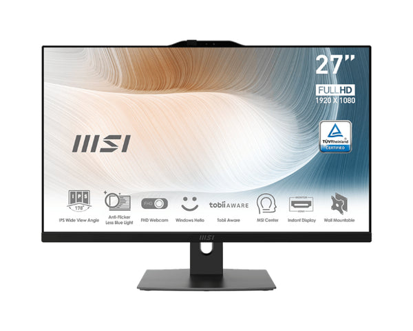 MSI Modern AM272P 1M-885XES - 27" - i5-120U - 16GB - 512GB SSD - FreeDos