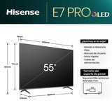 Hisense 55E7NQ PRO 55" QLED UltraHD 4K Gaming TV AMD Freesync Premium Pro