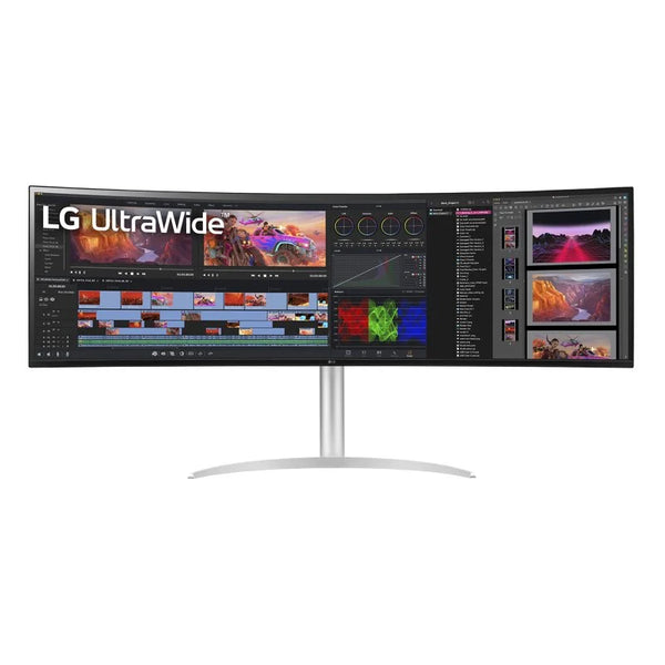 Monitor LG UltraGear 49WQ95C-W 49" LED NanoIPS UWQHD 144Hz G-Syn Compatible USB-C
