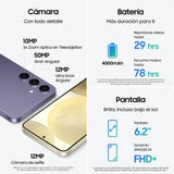 Samsung Galaxy S24 Violeta Cobalt - 256GB - 8GB - 5G