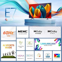 Hisense 43E77NQ 43" QLED UltraHD 4K HDR10+