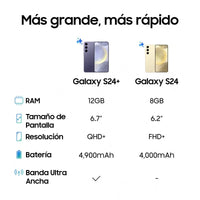Samsung Galaxy S24 Amarillo Amber - 256GB - 8GB - 5G
