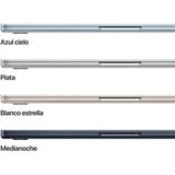 Apple MacBook Air 13" | Chip M5 | 24GB RAM | 1TB SSD | CPU 10 núcleos | GPU 10 núcleos | Azul Cielo - MDHK4Y/A