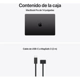 Apple MacBook Pro 14" | Chip M5 | 32GB RAM | 1TB SSD | CPU 10 núcleos | GPU 10 núcleos | Negro Espacial - MJ3D4Y/A