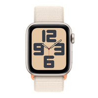 Apple Watch SE | GPS + Cellular | 40mm | Caja Aluminio Blanco | Correa Loop deportiva Blanco Estrella | Única - MRG43QL/A