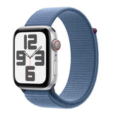 Apple Watch SE | GPS + Cellular | 44mm | Caja Aluminio Plata | Correa Loop deportiva Azul Invierno - MRHM3QL/A