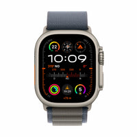 Apple Watch Ultra 2 | GPS + Cellular | 49mm | Caja Titanio | correa Loop Alpine Azul | Talla S - MREK3TY/A