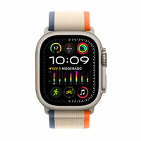 Apple Watch Ultra 2 | GPS + Cellular | 49mm | Caja Titanio | correa Loop Trail Naranja/beis | Talla S/M - MRF13TY/A