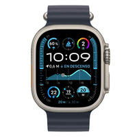 Apple Watch Ultra 2 | GPS + Cellular | 49 mm | Caja Titanio Natural | Correa Ocean Azul marino - MX4D3TY/A