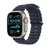 Apple Watch Ultra 2 | GPS + Cellular | 49 mm | Caja Titanio Natural | Correa Ocean Azul marino - MX4D3TY/A