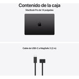 Apple MacBook Pro 14" | Chip M5 Pro | 24GB RAM | 2TB SSD | CPU 18 núcleos | GPU 20 núcleos | Negro Espacial - MGDT4Y/A