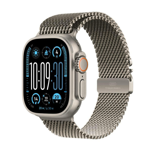 Apple Watch Ultra 2 | GPS + Cellular | 49mm | Caja en Titanio Natural | Correa pulsera Milanese Loop Titanio | Talla M - MX5R3TY/A