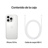 Apple iPhone 16 Pro 512GB Titanio Blanco - MYNN3QL/A