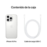 Apple iPhone 16 Pro 512GB Titanio Blanco - MYNN3QL/A