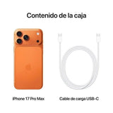 Apple iPhone 17 Pro Max 512GB Naranja Cósmico - MFYT4QL/A