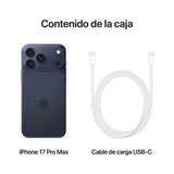 Apple iPhone 17 Pro Max 512GB Azul Oscuro - MFYU4QL/A