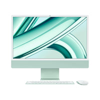 Apple iMac 24" 4,5K Chip M3 | 8GB RAM | 512GB SSD | CPU 8 núcleos | GPU 10 núcleos | Verde - MQRP3Y/A