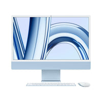 Apple iMac 24" 4,5K Chip M3 | 8GB RAM | 256GB SSD | CPU 8 núcleos | GPU 10 núcleos | Azul - MQRQ3Y/A