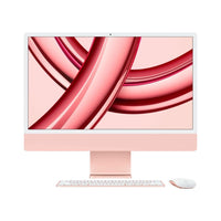 Apple iMac 24" 4,5K Chip M3 | 8GB RAM | 256GB SSD | CPU 8 núcleos | GPU 8 núcleos | Rosa - MQRD3Y/A