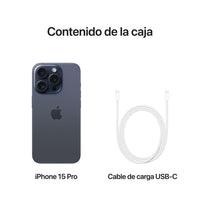 Apple iPhone 15 Pro 128GB Azul - MTV03QL/A