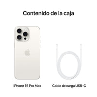 Apple iPhone 15 Pro Max 256GB Blanco - MU783QL/A
