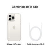 Apple iPhone 15 Pro Max 256GB Blanco - MU783QL/A