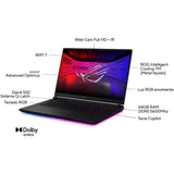 Asus ROG Strix SCAR 18 G835LX-SA046W - 18" - Intel Core Ultra 9-275HX - 64GB - 4TB SSD - RTX5090 - Windows 11 Home