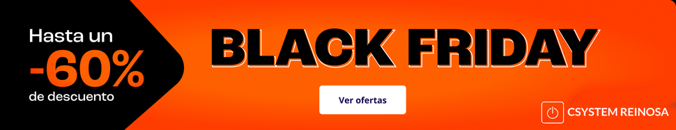 Las mejores ofertas Black Friday 2025 en CSYSTEM REINOSA. Hasta 60% de descuento en nuevos productos cada día. Financiación hasta en 24 meses.