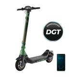 Cecotec Bongo Serie X65 Connected Patinete Eléctrico 10" 500W Verde Homologado DGT